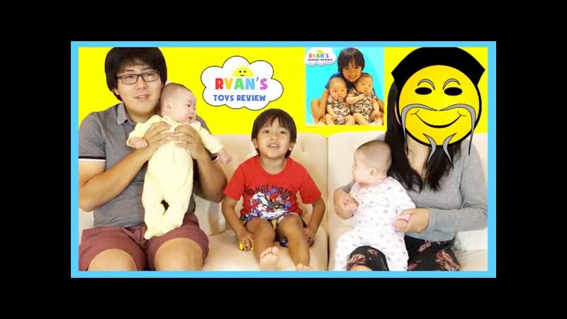 RYAN TOYSREVIEW MOM FACE REVEALED NEW CHANNEL Ryans Family Review Twins Baby Tummy