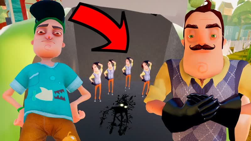 ШОУ ПРИВЕТ СОСЕД ВАСИЛИЧ ПРЯЧЕТ ИХ HELLO NEIGHBOR MOD KIT ПРОХОЖДЕНИЕ