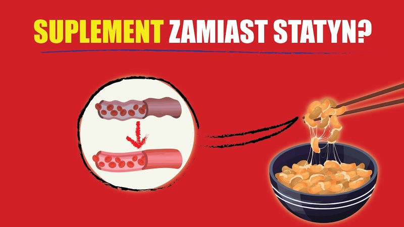 Suplement zamiast STATYN Cofanie MIAŻ DŻ YCY, obniżenie ciśnienia, obniżenie cholesterolu i