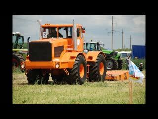 Тракторное шоу. Первый этап - Волокуша. Выставка Золотая Нива-2011