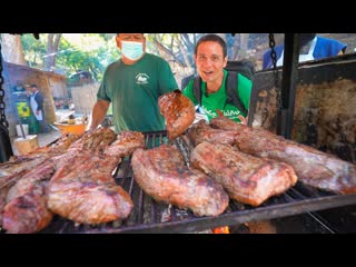 King of TRI-TRIP STEAK!!  Unique California BBQ + Thickest Steak Ever!!