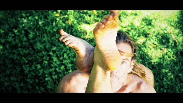 John Scott practicing Ashtanga Yoga in YIS Yoga in