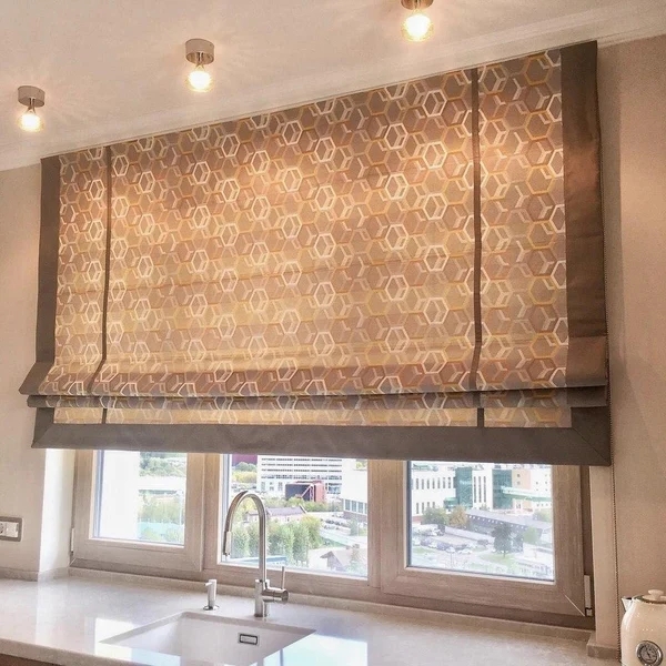 Красивые римские шторы фото Красивые римские шторы фото