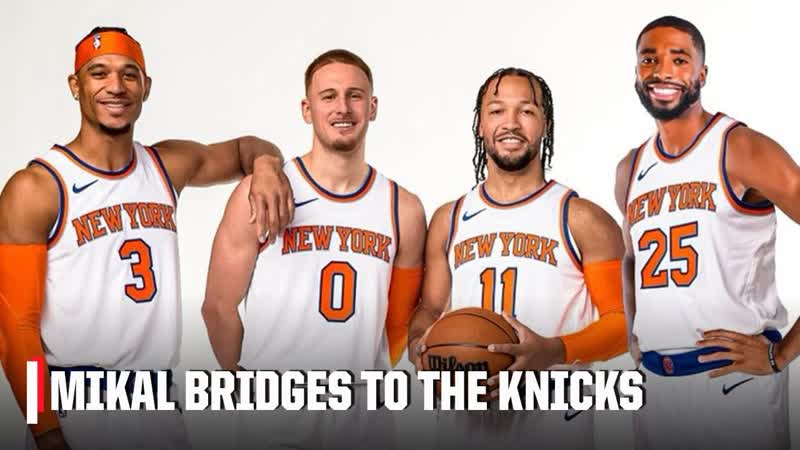 Bobby Marks FULL REACTION to Mikal Bridges being traded to the New York Knicks, NBA on