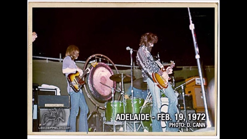 Led Zeppelin Live in Adelaide, Australia ( Feb. 19th,