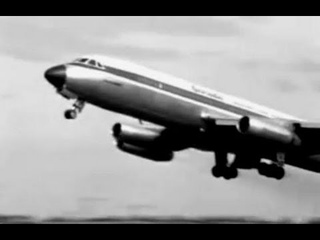 Garuda Convair CV-990A - Take-off Amsterdam - 1965
