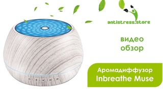 Аромадиффузор с bluetooth музыка аудио Inbreathe Muse обзор |