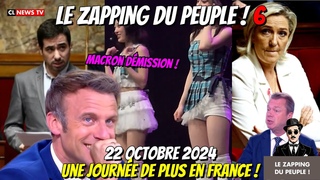 Abrogation des retraites, NFP, RN, Loona/ARTMS, Pont 3 millions Le Zapping du peuple ! 6 22/10/2024