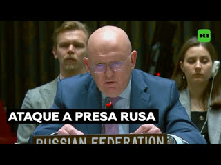 Fuerzas ucranianas atacan presa en Rusia, segn Nebenzia
