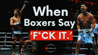 When Boxers Say FCK IT and Let Their Hands Go