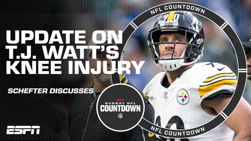 Schefter: Steelers believe T. J. Watt has Grade 3 MCL sprain, NFL