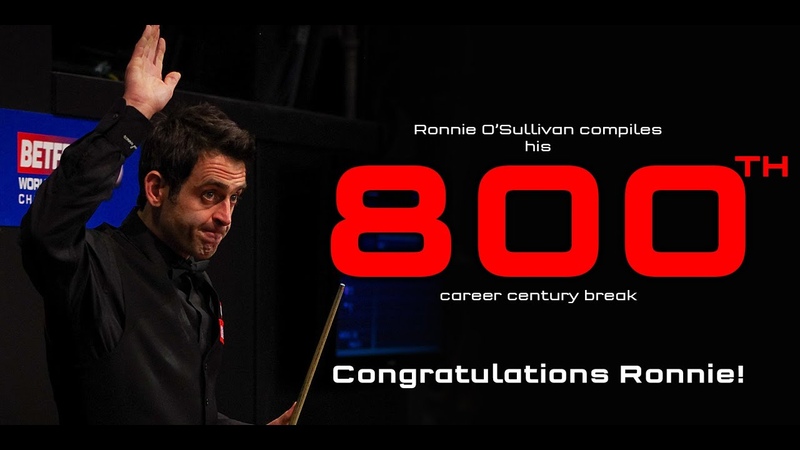 Ronnie OSullivan compiles 800th