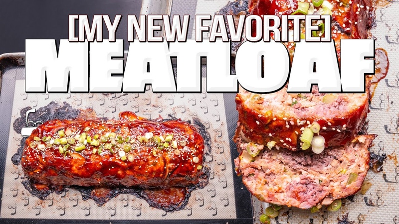 MAKING MY NEW FAVORITE MEATLOAF AND THE IDEA CAME FROM A , SAM THE COOKING