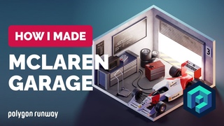 McLaren F1 Racing Car in Blender 3.1 - 3D Modeling Process | Polygon Runway