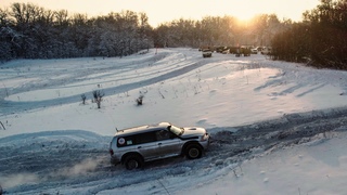 Трофи Рейд | Mitsubishi Pajero Sport проходит зимний маршрут