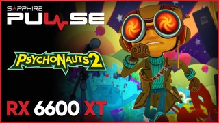 Psychonauts 2  - Performance & Graphics - PULSE AMD Radeon RX 6600 XT @ 1440p Max Settings