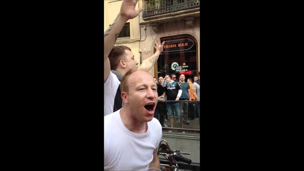 JOHN TERRYS BROTHER SINGING IN BARCELONA