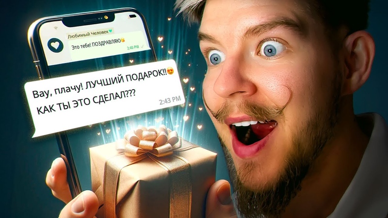 ЛУЧШИЙ ПОДАРОК своими НЕЙРОСЕТЯМИ, Pika Suno Face Swap