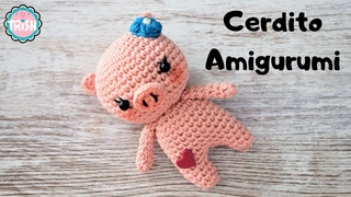 CMO MONTAR AL CERDITO AMIGURUMI  - FCIL - CROCHET