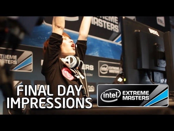 Crowning the winners of Intel Extreme Masters Brazil Final Day