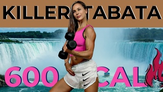 50-MIN INTENSE FAT KILLER TABATA WORKOUT + ABS (lose weight fast, build lean muscle, burn belly fat)