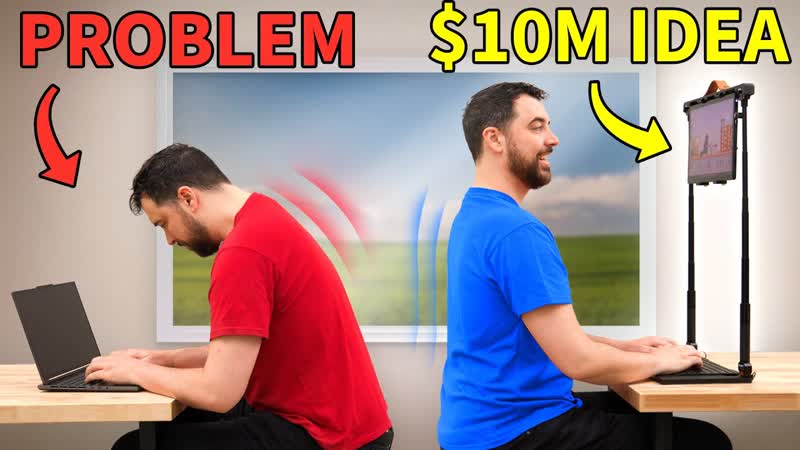 Laptops are breaking your back. We fixed