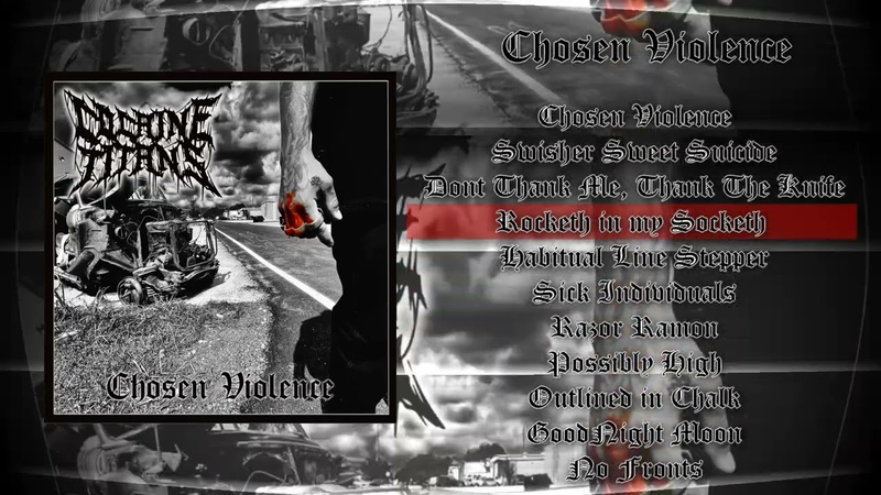 Cocaine Titans Chosen Violence LP FULL ALBUM 2022