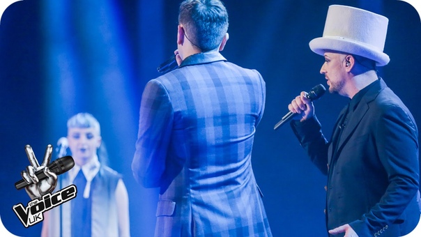 Team George perform Victims : The Live Semi Final The Voice UK