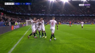 Sevilla vs. PSV - Game Highlights