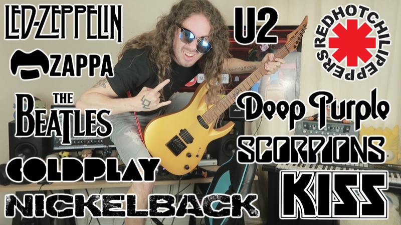 25 Legendary ROCK Bands In A
